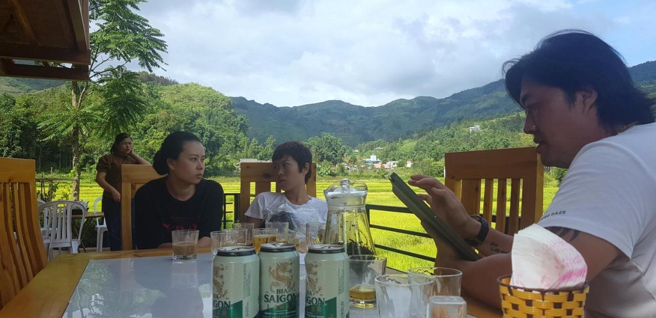 Bac Ha Threeland Homestay ภายนอก รูปภาพ