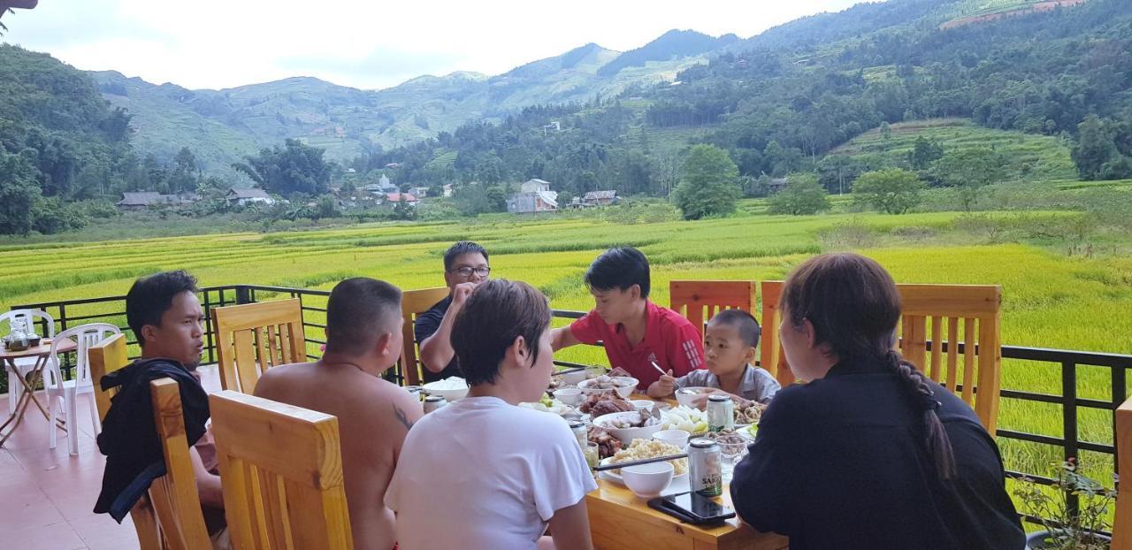 Bac Ha Threeland Homestay ภายนอก รูปภาพ