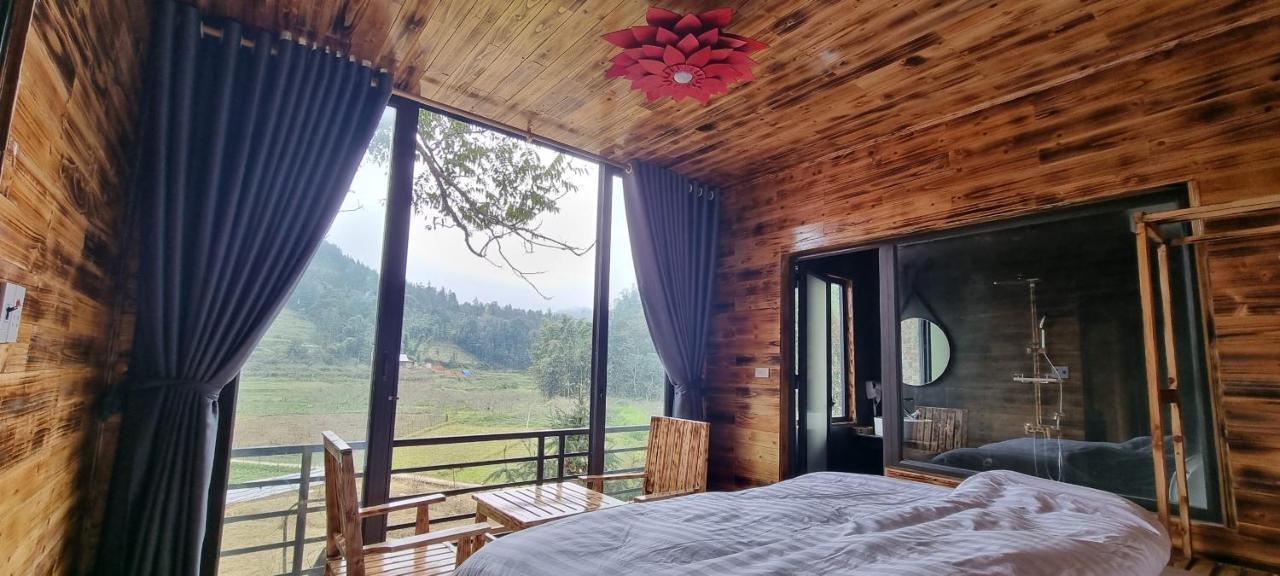 Bac Ha Threeland Homestay ภายนอก รูปภาพ