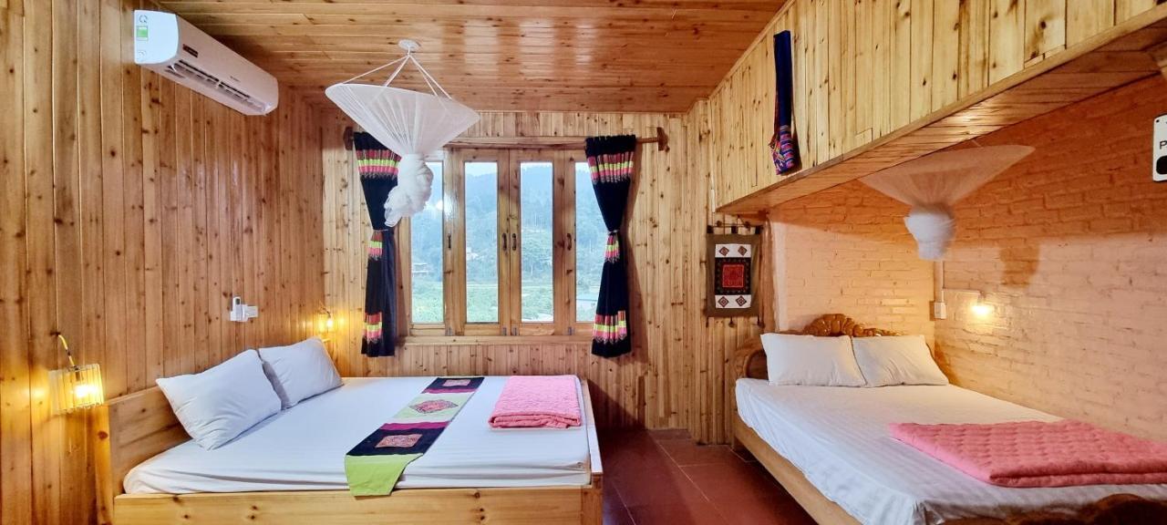 Bac Ha Threeland Homestay ภายนอก รูปภาพ