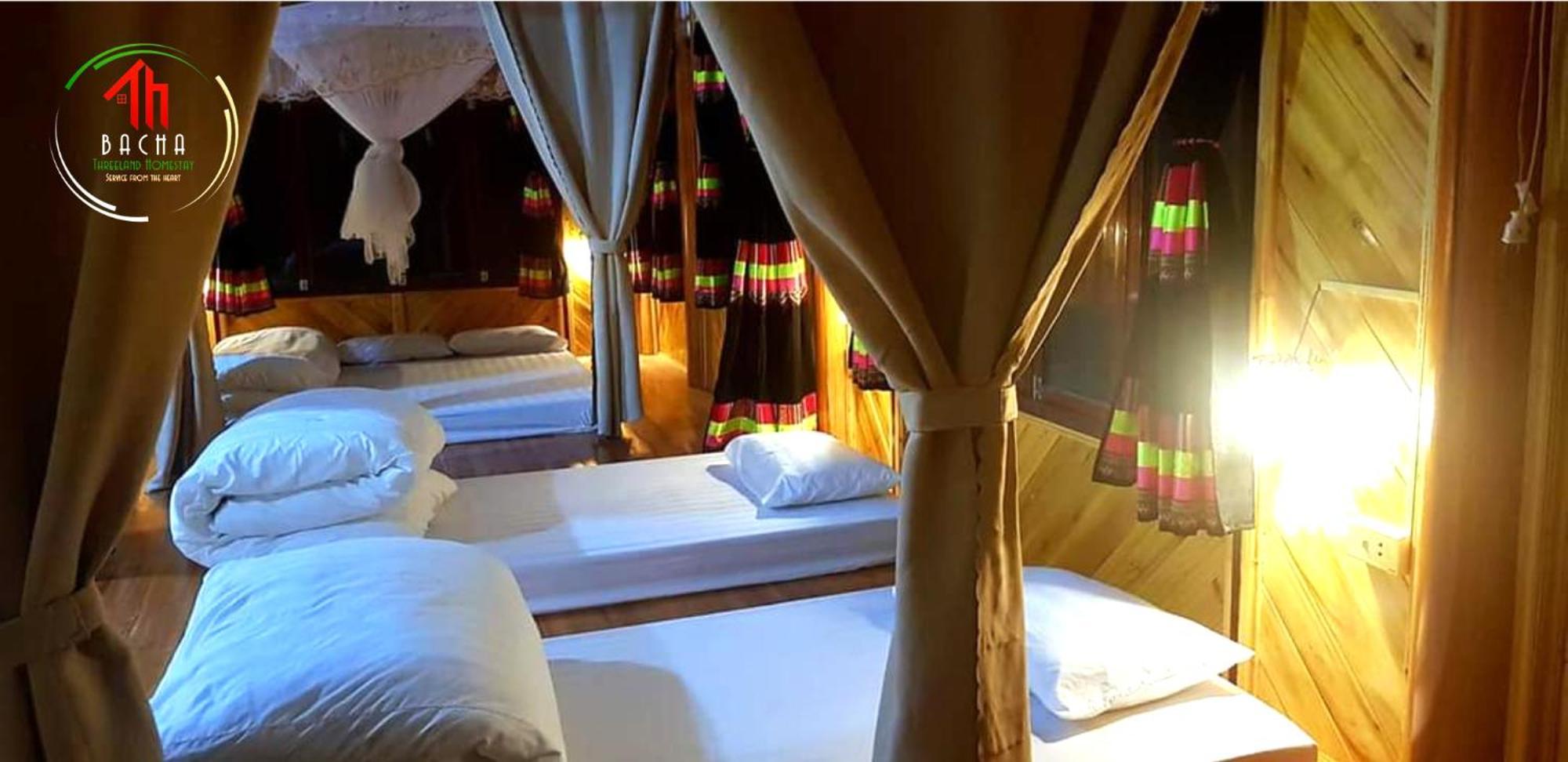 Bac Ha Threeland Homestay ภายนอก รูปภาพ