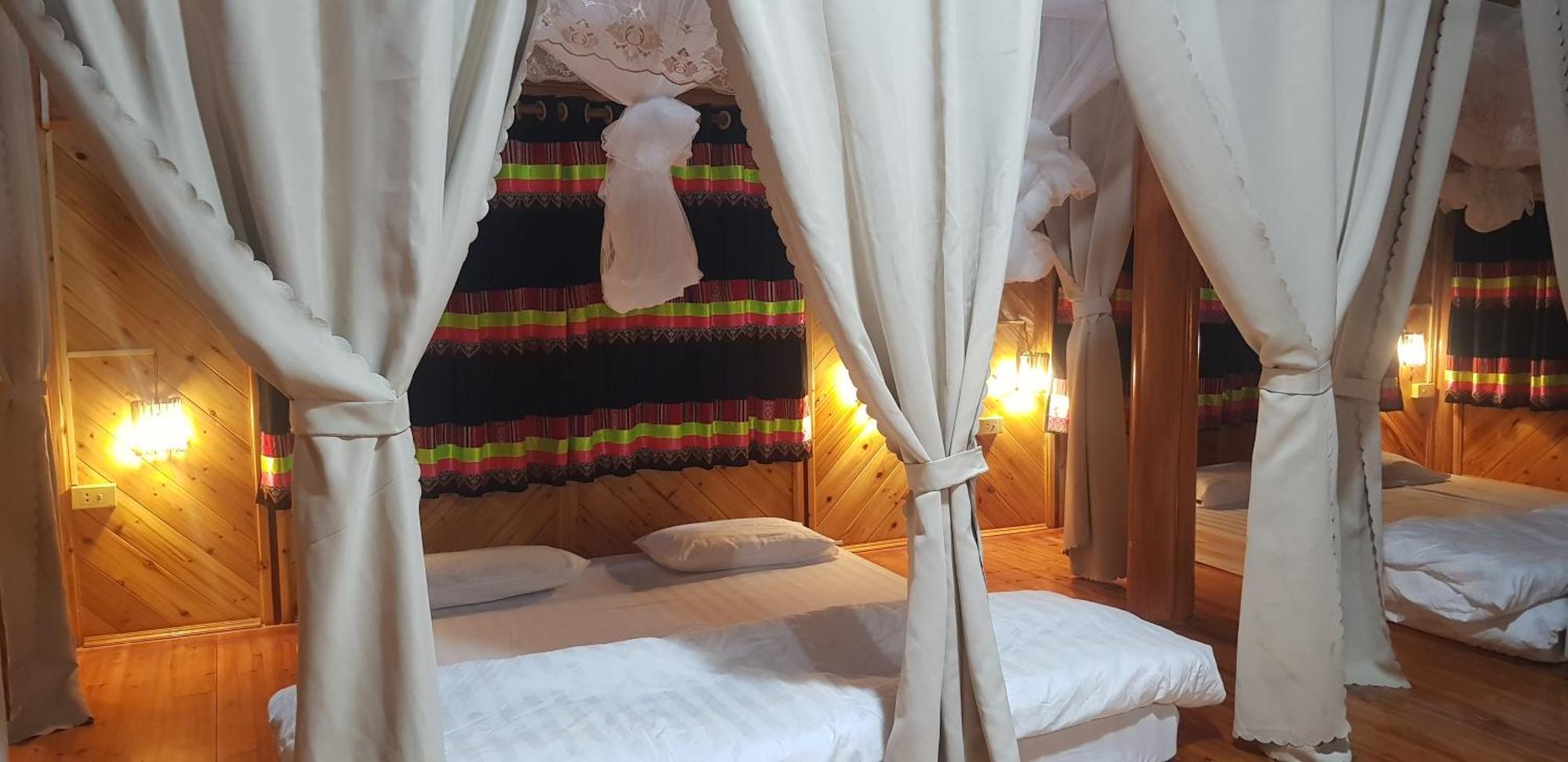 Bac Ha Threeland Homestay ภายนอก รูปภาพ