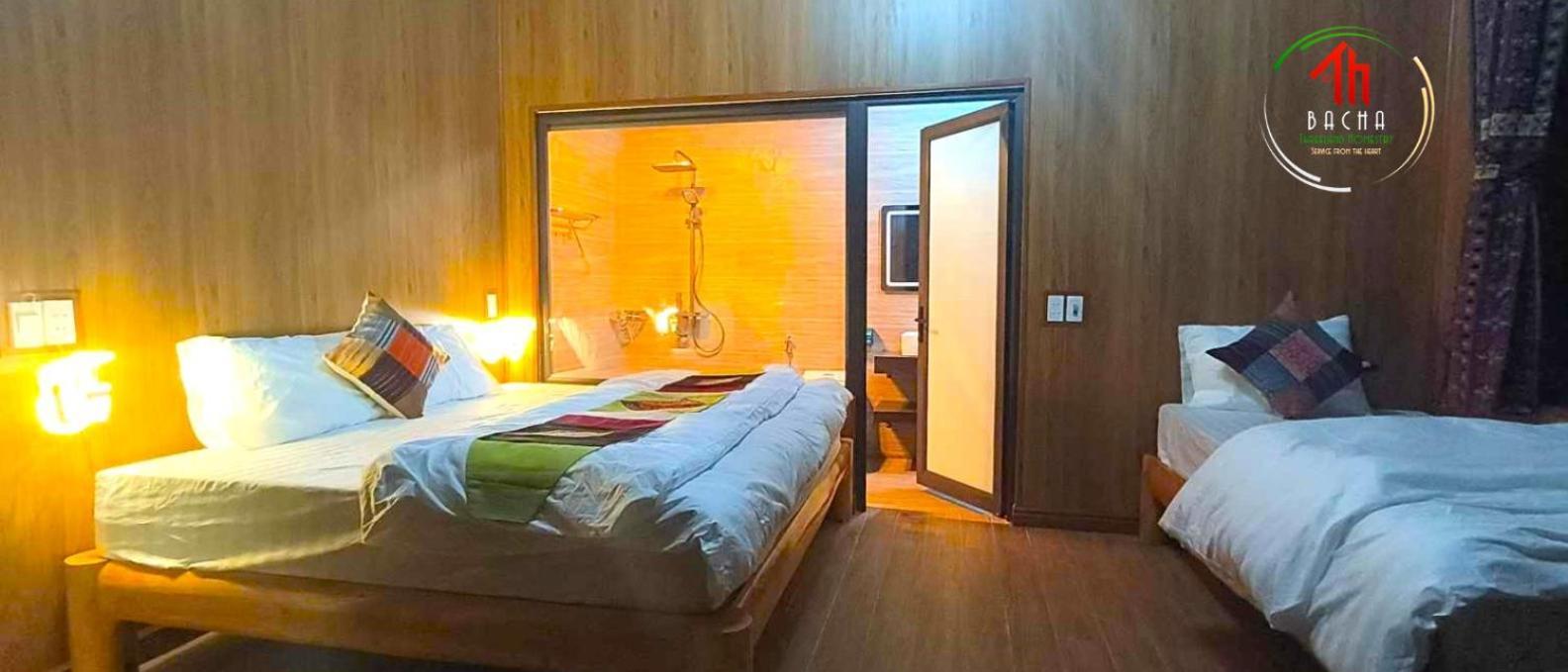 Bac Ha Threeland Homestay ภายนอก รูปภาพ