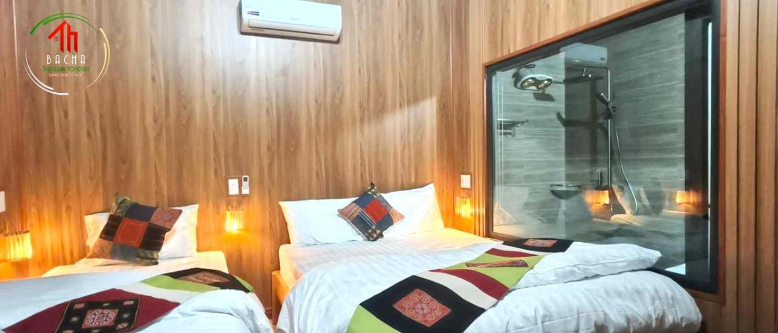 Bac Ha Threeland Homestay ภายนอก รูปภาพ
