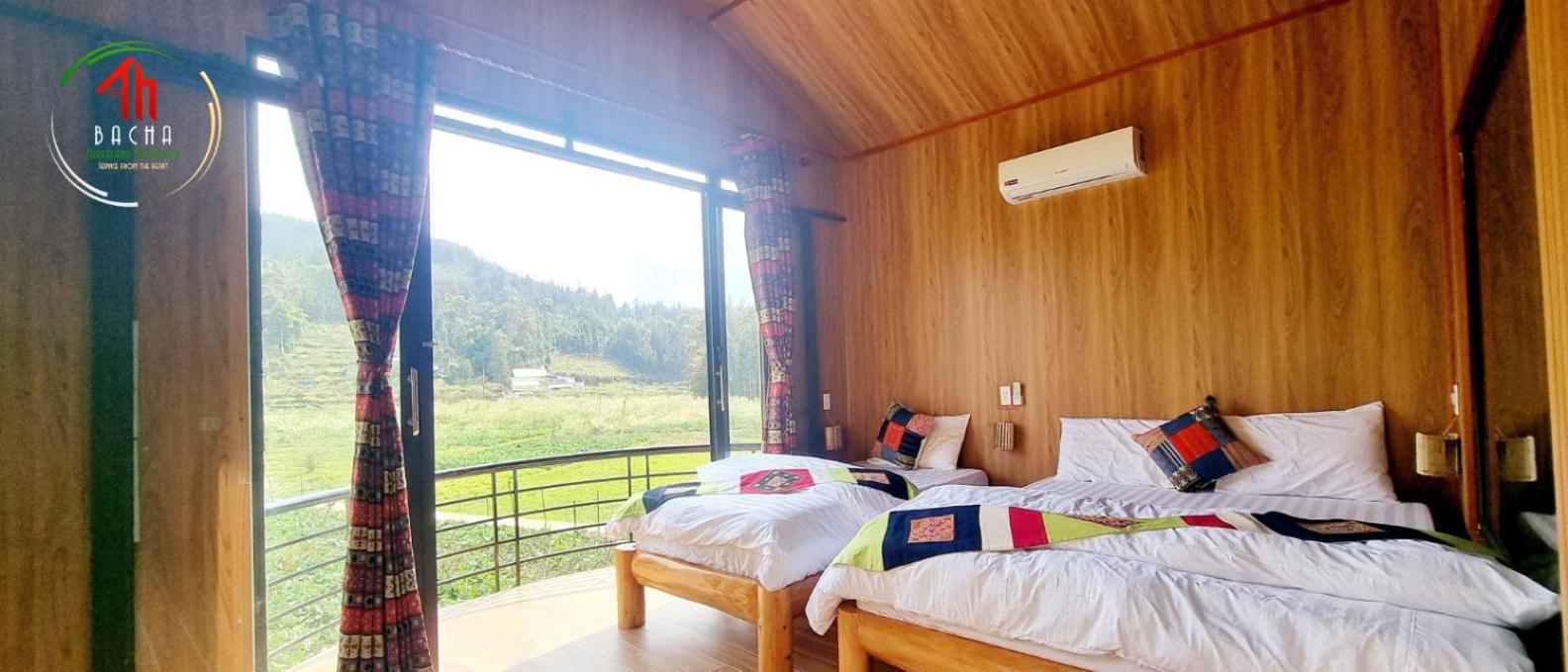 Bac Ha Threeland Homestay ภายนอก รูปภาพ