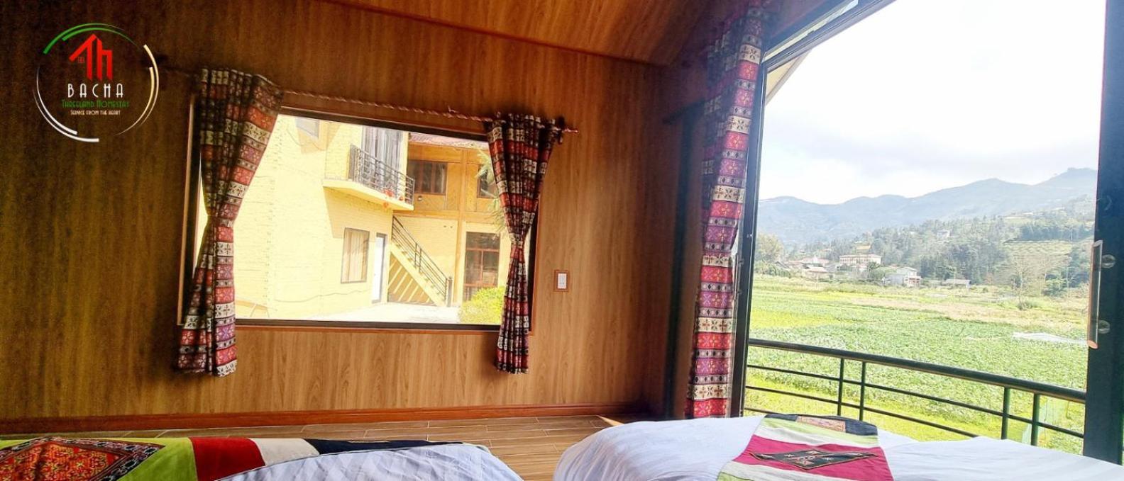 Bac Ha Threeland Homestay ภายนอก รูปภาพ