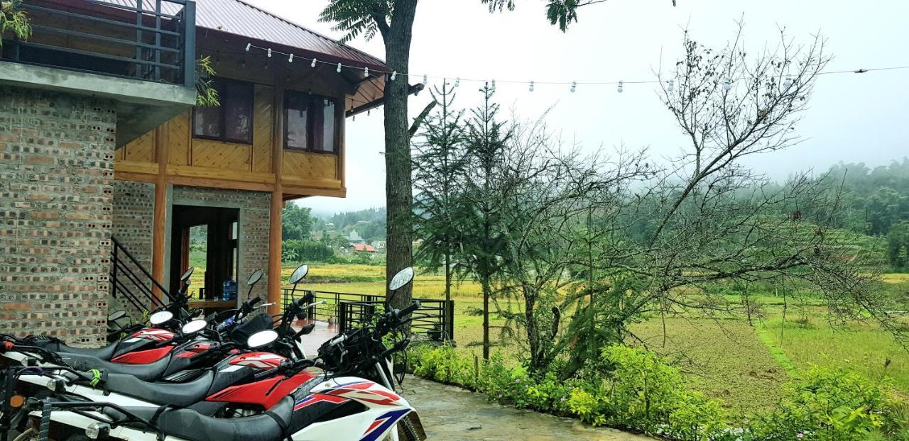 Bac Ha Threeland Homestay ภายนอก รูปภาพ