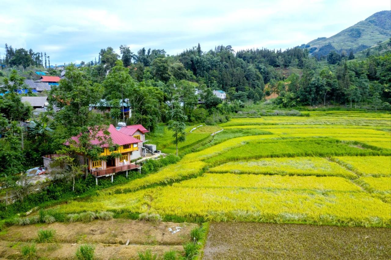 Bac Ha Threeland Homestay ภายนอก รูปภาพ