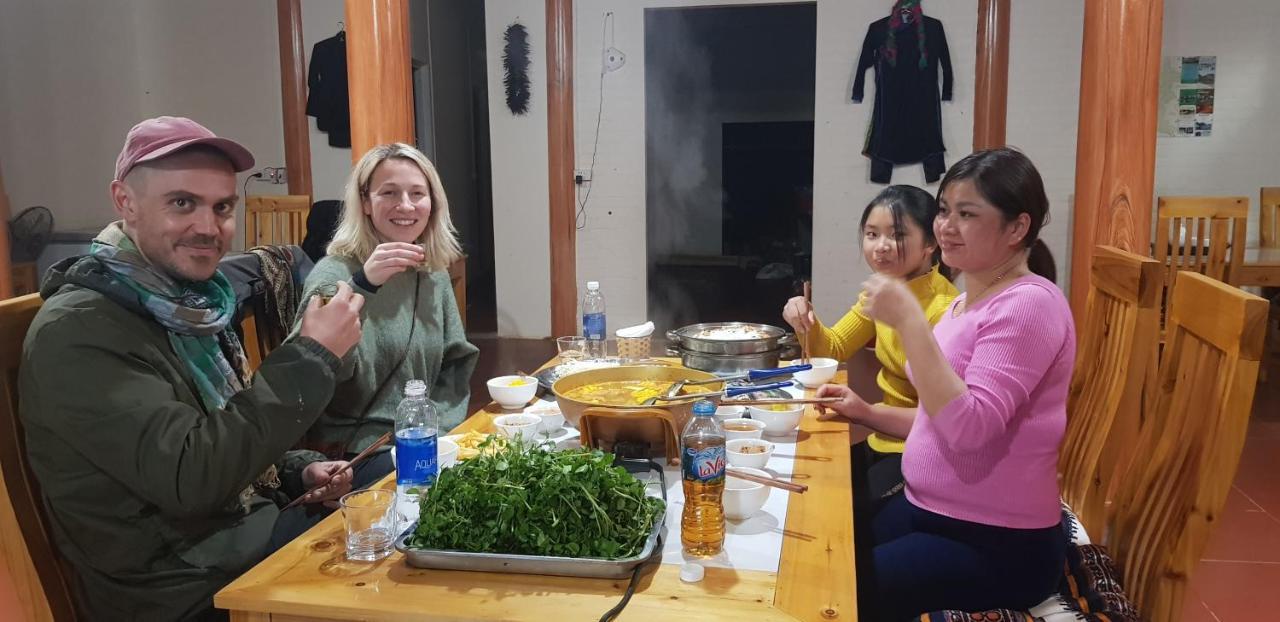 Bac Ha Threeland Homestay ภายนอก รูปภาพ