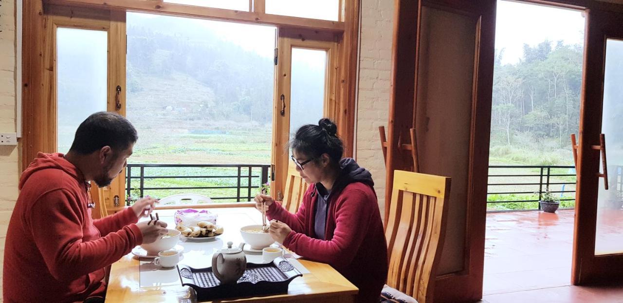 Bac Ha Threeland Homestay ภายนอก รูปภาพ