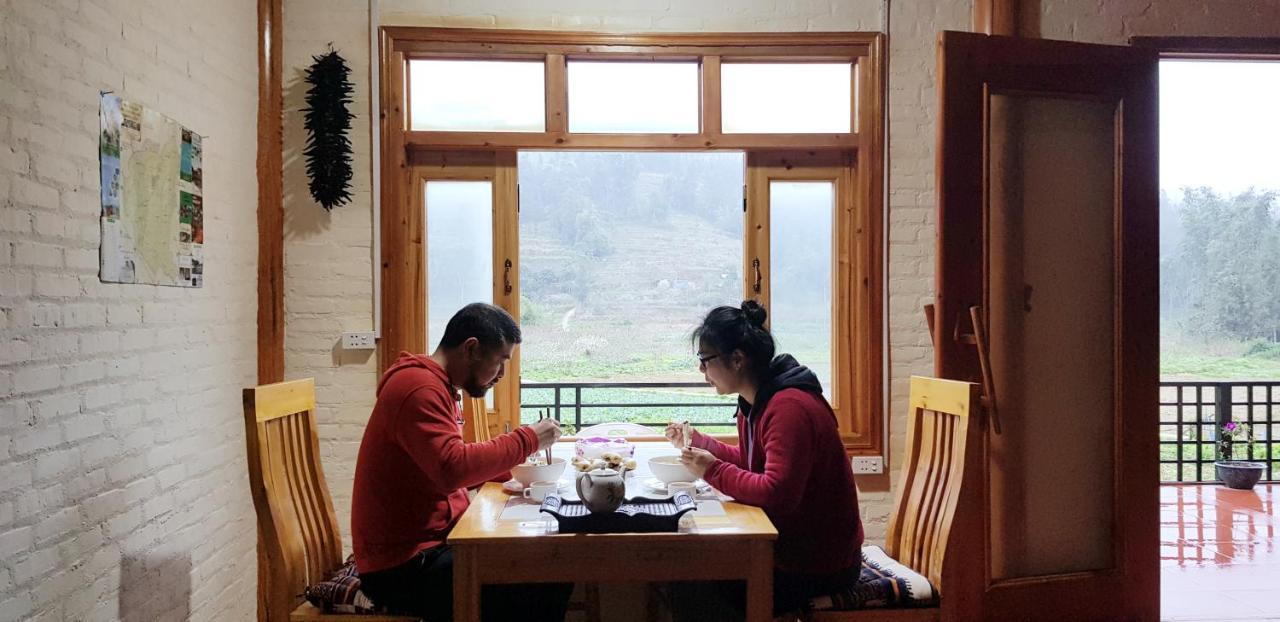 Bac Ha Threeland Homestay ภายนอก รูปภาพ